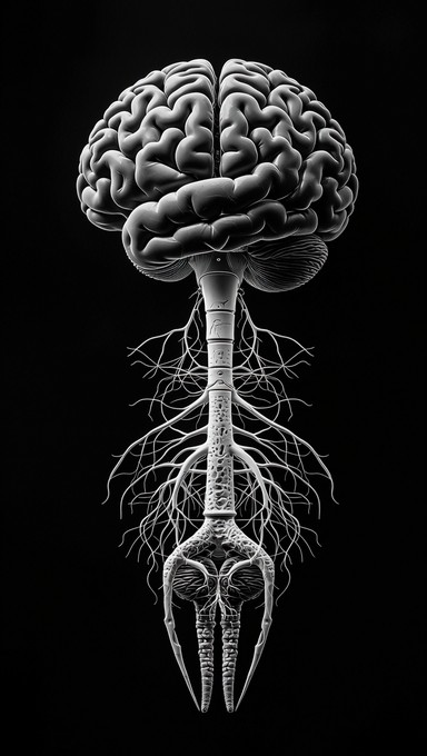 Free Brain Pulse Visualization Image - Brain, Neuroscience, Monochrome ...