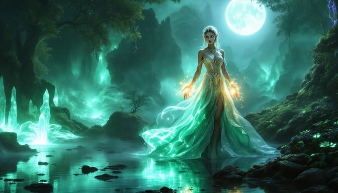 Free Between Two Worlds Image - Fantasy, Woman, Magical | Download at ...