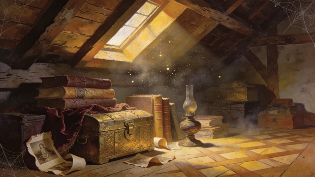 Free Attic Treasure Trove Image - Attic, Vintage, Trunks | Download at ...