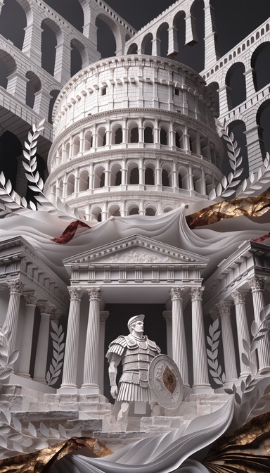 Free Roman Paper Architecture Image - Paper, Sculpture, Roman ...