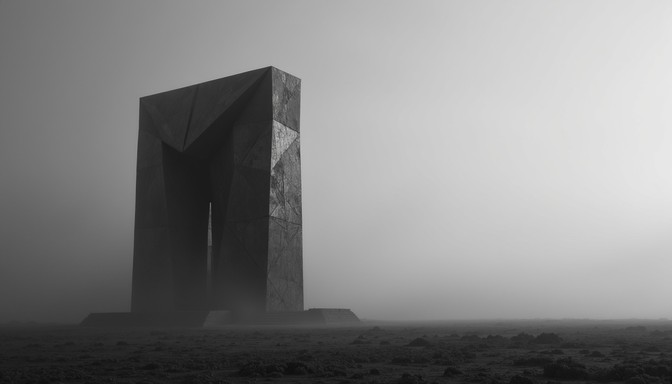 Monolith Effects Free Monolith Amid Mist Image - Monolith, Fog, Geometric | Download at ...