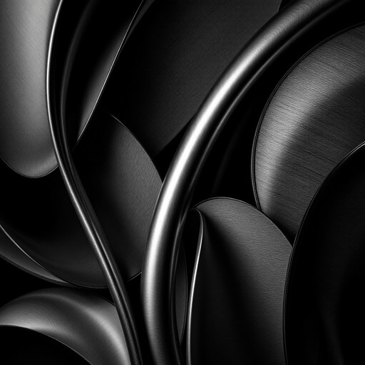Free Metallic Music Waves Image - Minimal, Abstract, Monochrome ...