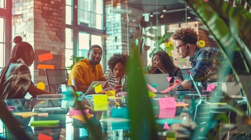 Free Collaborative Office Environment Image - Teamwork, Collaboration ...