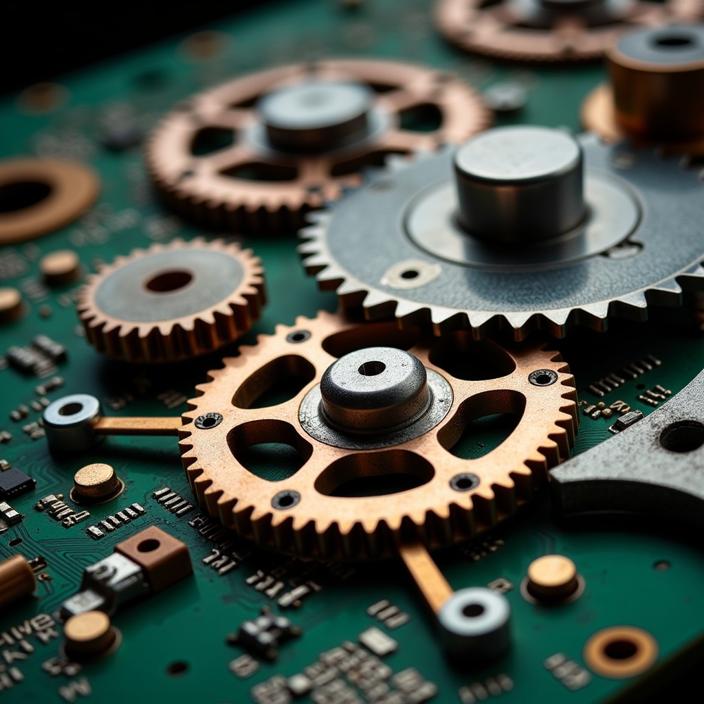 Free Precision Engineering Macro Image - Gears, Mechanical, Technology ...