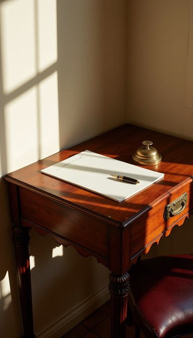 Free Timeless writing desk Image - Antique, Desk, Wooden | Download at ...