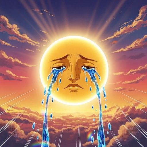 Free Crying Sun Sadness Image - Sun, Crying, Tears | Download at StockCake