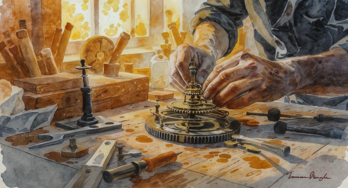 Restoring Time Free Restoring Lost Time Image - Clockmaker, Restoration, Craftsmanship ...