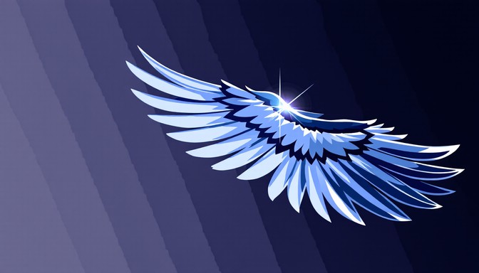 Free Pixelated Wing Soars Image | Download at StockCake