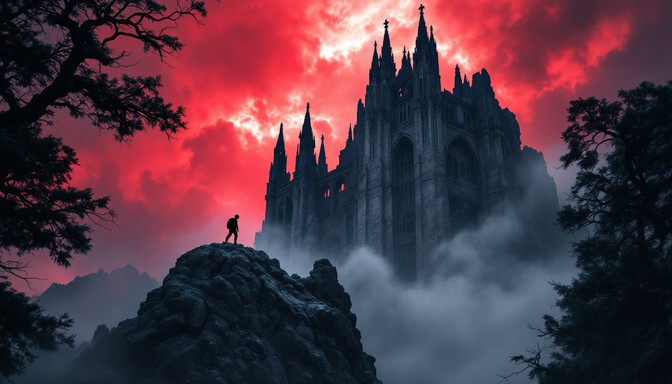 Free Gothic Mountain Ascent Image - Mountaineer, Gothic, Peaks ...