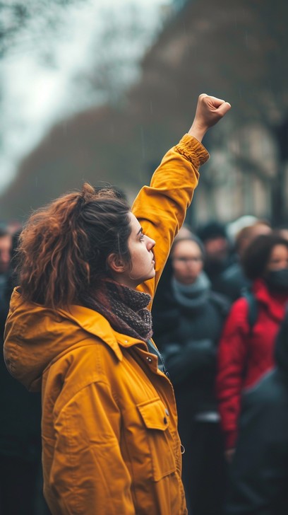 Download Powerful Unity Gesture Image - Protest, Solidarity, Woman ...