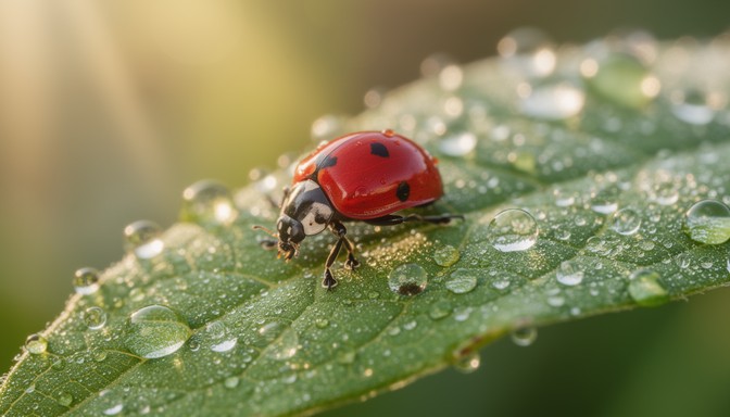 Free Ladybug Morning Dew Image - Ladybug, Insect, Beetle | Download at ...