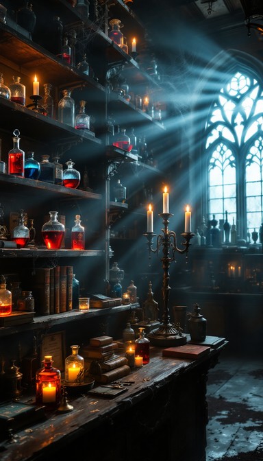 Free Mysterious Potion Shop Image - Gothic, Victorian, Apothecary ...