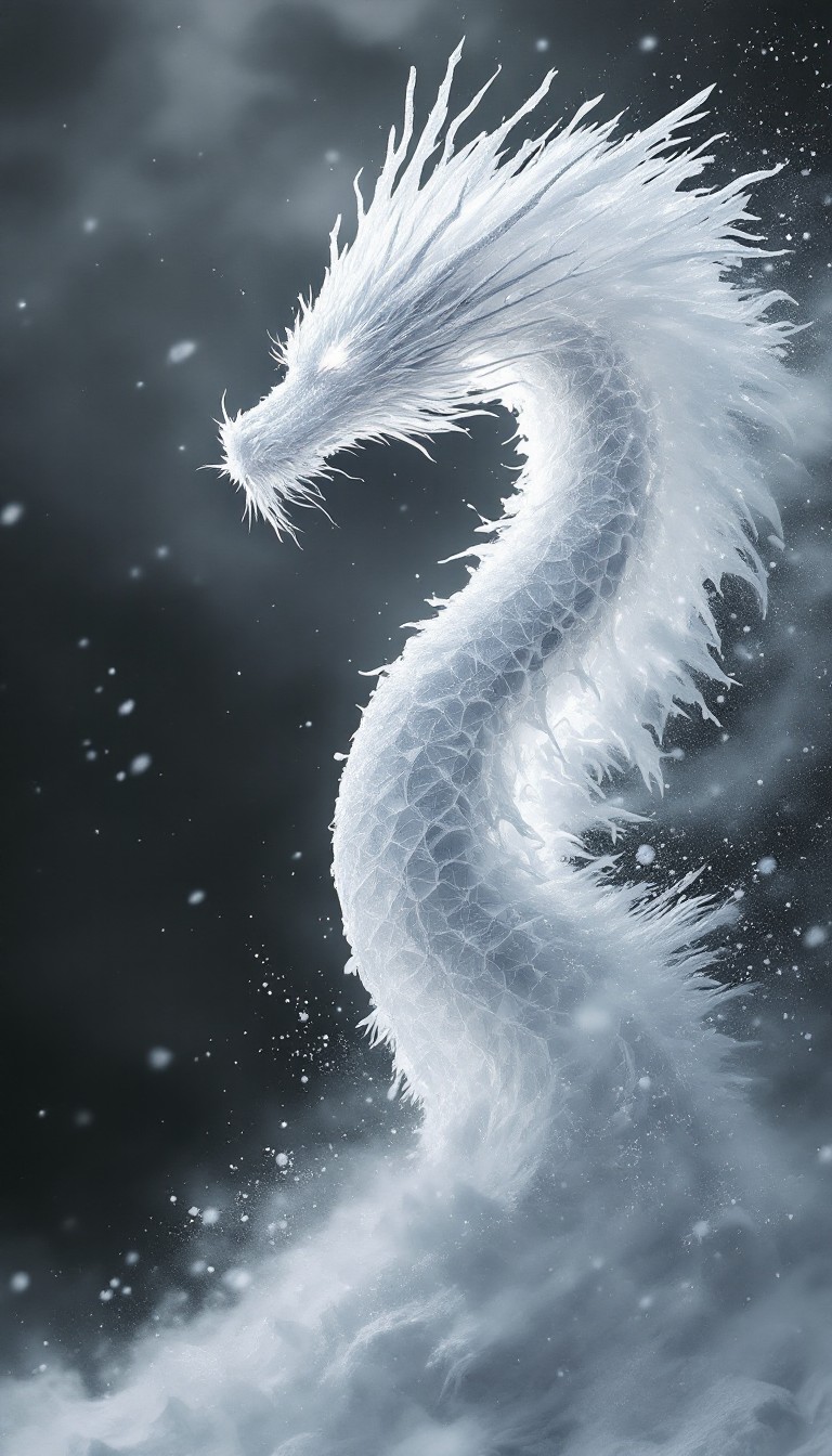 Free Ethereal Snow Dragon Image - Dragon, Snow, Winter | Download at ...