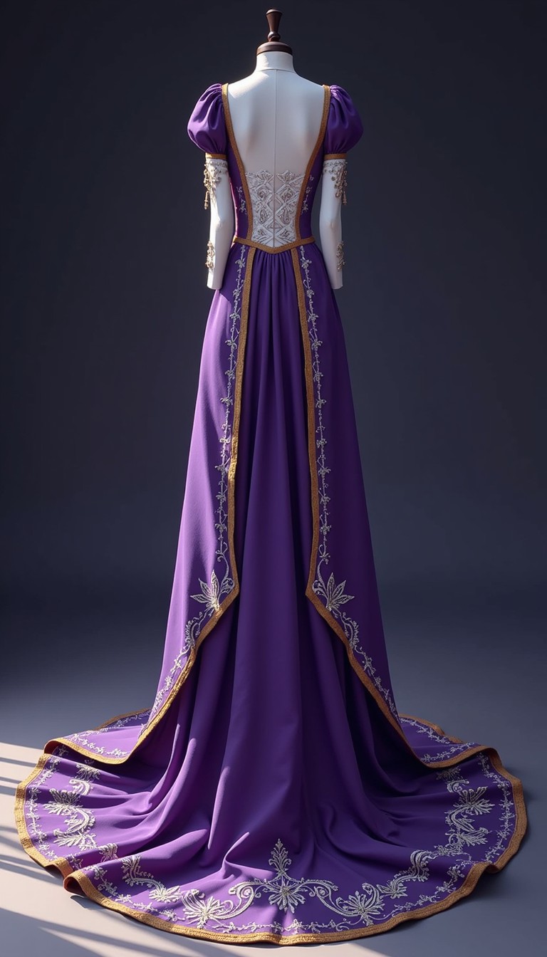 Free Regal Purple Gown Image - Purple, Gown, Royal | Download at StockCake