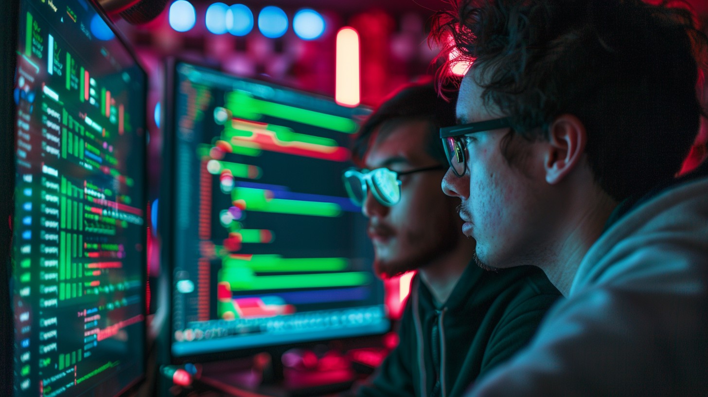 Free Tech Team Working Image - Technology, Developers, Coding ...