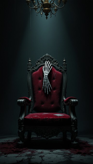 Free Death's Velvet Throne Image - Throne, Gothic, Skeleton | Download ...