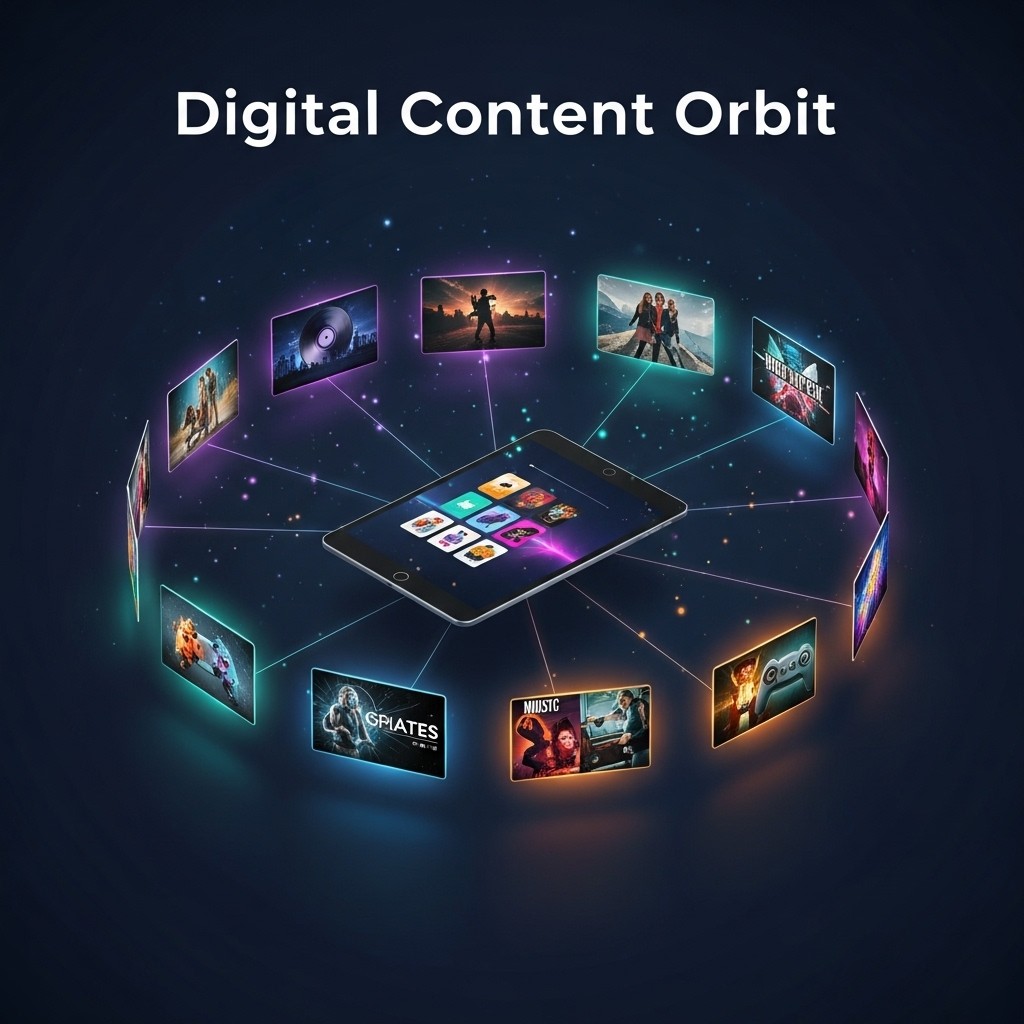 Download Digital Content Ecosystem Image - Digital, Technology, Tablet ...