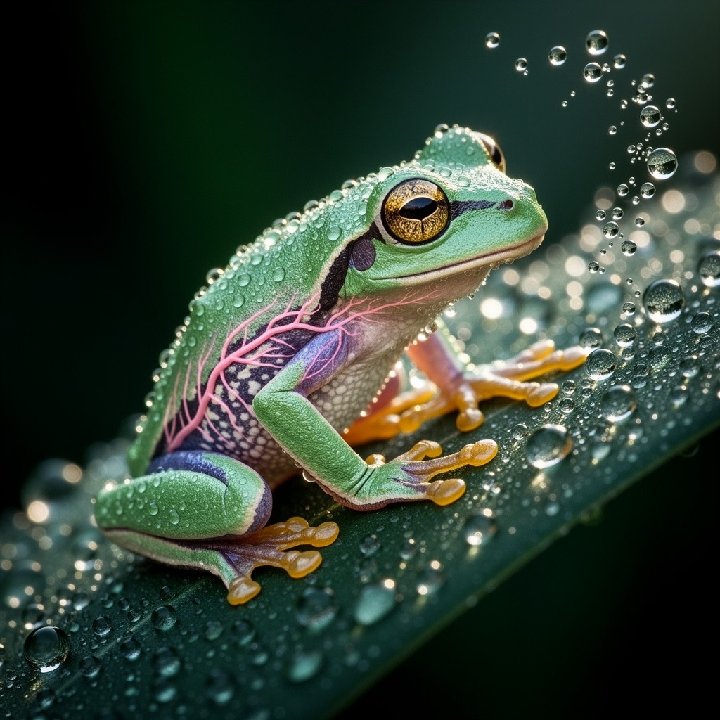 Free Translucent Glass Frog Photo - Frog, Amphibian, Translucent ...