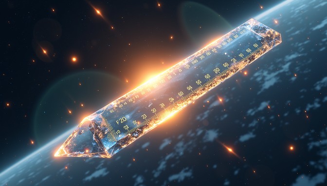 Free Crystalline Space Ruler Image - Crystalline, Ruler, Space ...