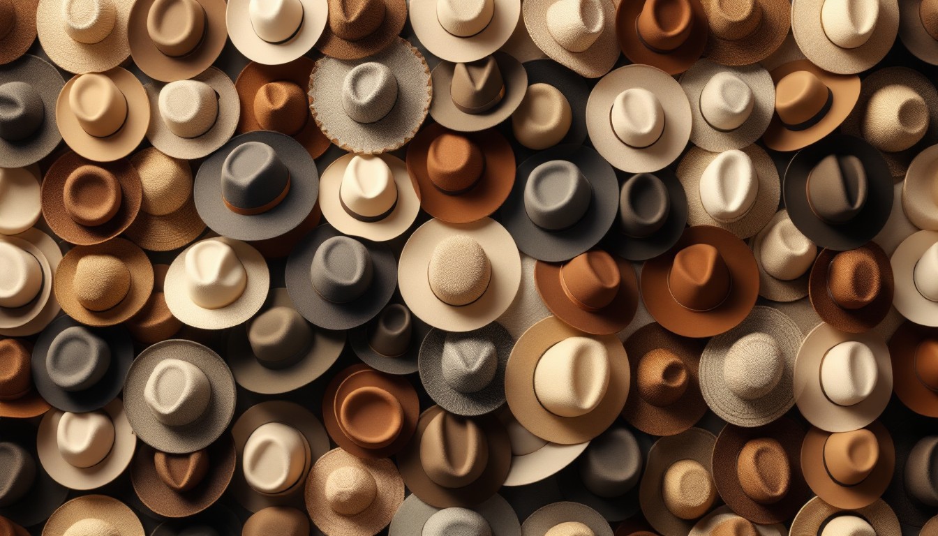 Free Vintage Hat Collection Image - Vintage, Hats, Pattern | Download ...