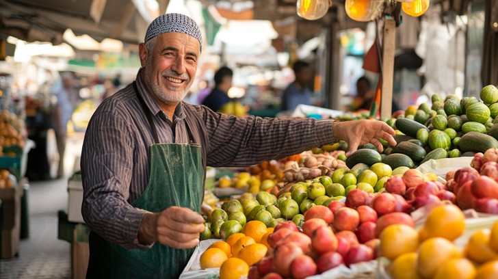 Free Vendor selling fruit Image - Market, Fruit, Vendor | Download at ...