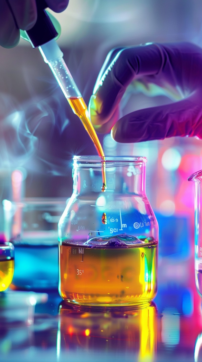 Free Chemical Experiment Underway Image - Laboratory, Science ...