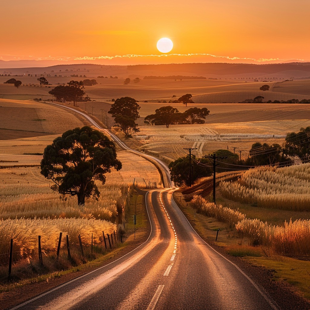 Free Sunset Country Road Image - Sunset, Country, Road | Download at ...