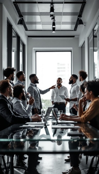 Dramatic Teamwork Image Free Teamwork Excellence Stock AI Images | StockCake