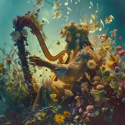 Sentient Harp Free Ethereal Harp Performance Image - Enchanting, Forest, Harp ...