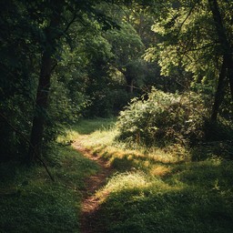 Free Tranquil Forest Path Image - Forest, Path, Sunlight | Download at ...