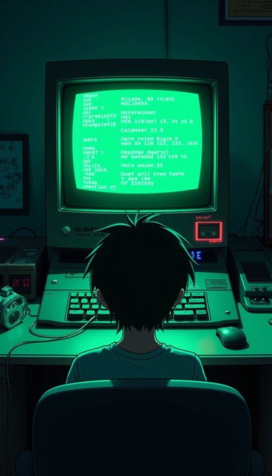 Free Vintage Terminal Interface Image - Terminal, Retro, Cyberpunk ...