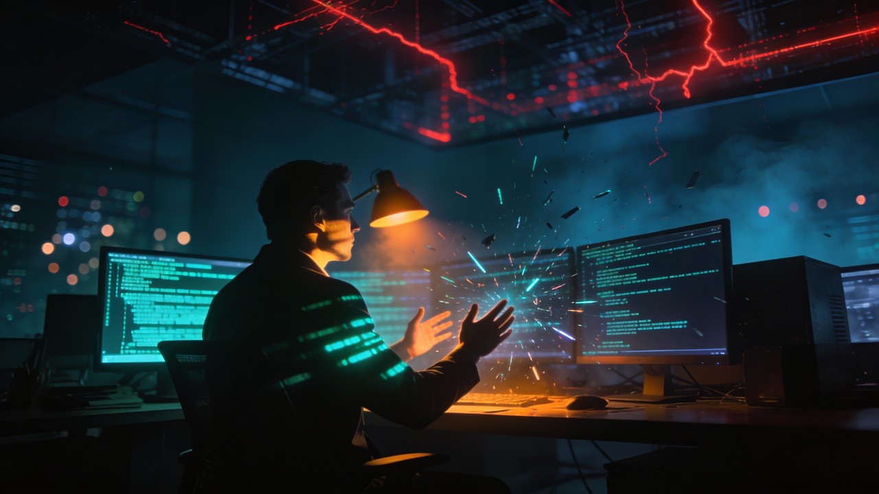 Burnout Computer Free Digital Burnout Blues Image - Cyberpunk, Technology, Burnout ...