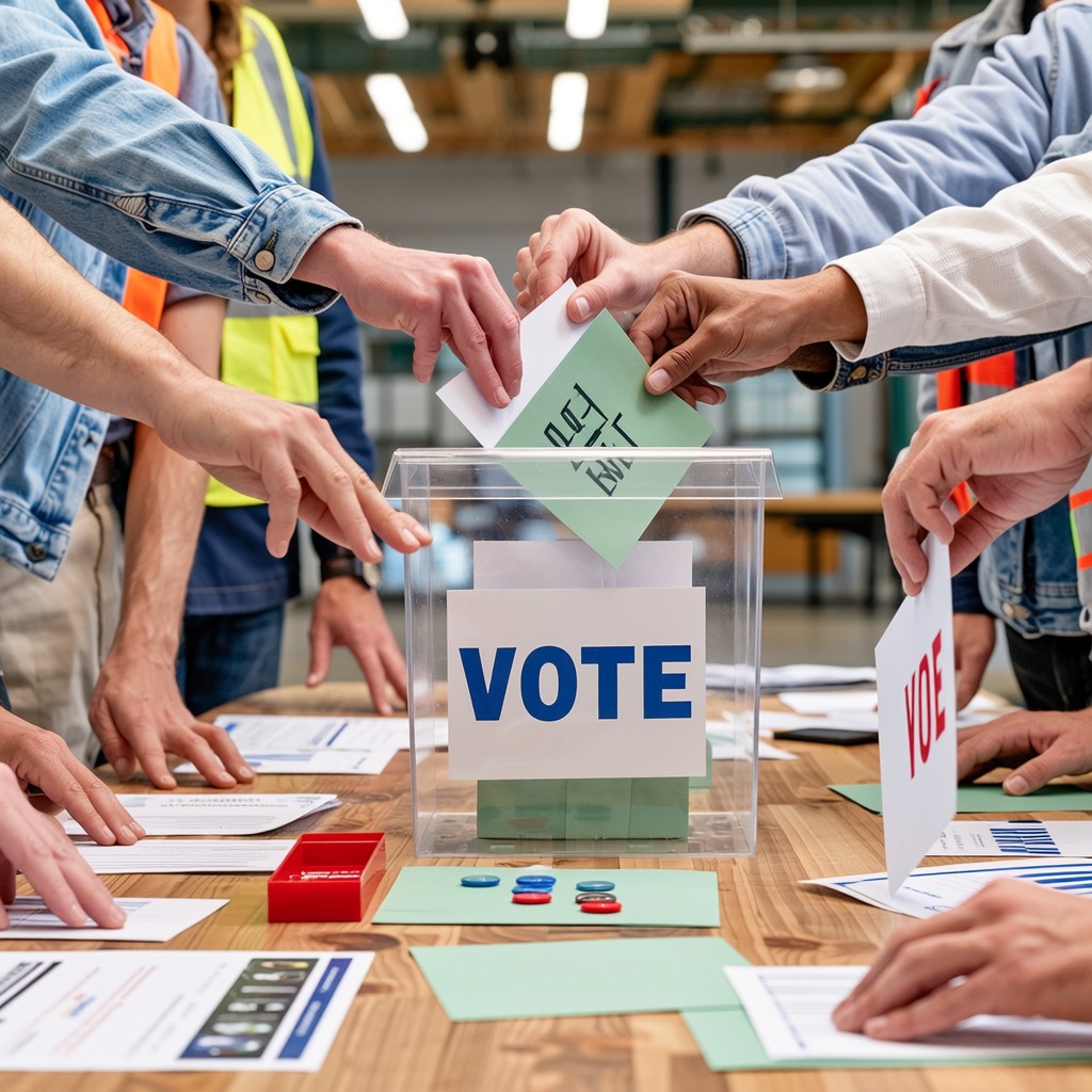 Free Workers Vote Together Image - Voting, Union, Workers | Download at ...