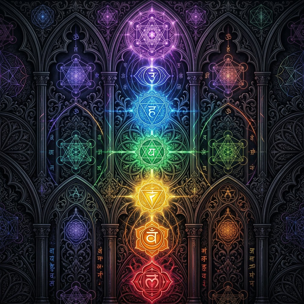 Chakra Got Free Chakra Cathedral Glow Image - Chakra, Gothic, Sacred | Download at ...