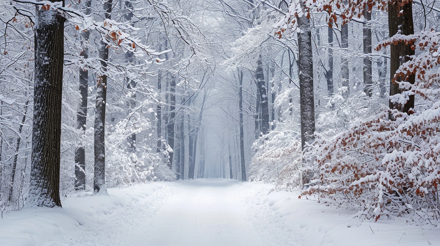 Free Winter Wonderland Path Image - Winter, Snow, Forest | Download at ...