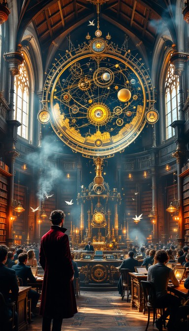 Free Steampunk Learning Academy Image - Steampunk, Victorian, Classroom ...