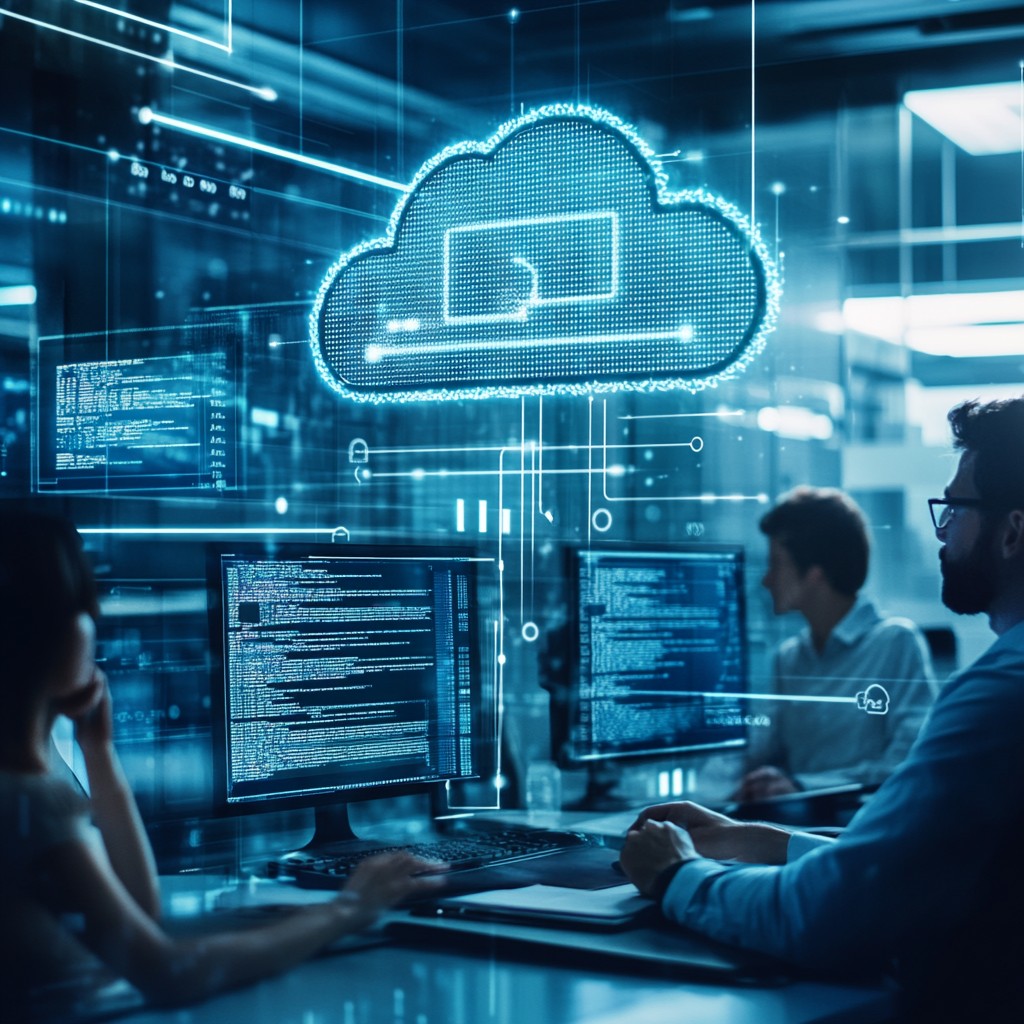 Free Cloud Computing Tech Image - Technology, Professionals, Server ...