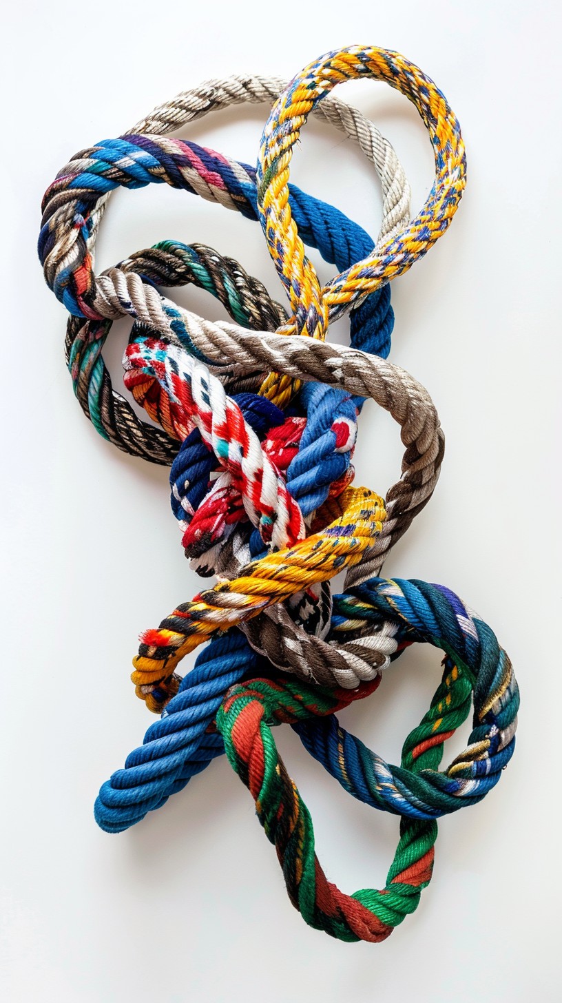 Free Colorful Tangled Ropes Image - Rope, Colorful, Tangled | Download ...