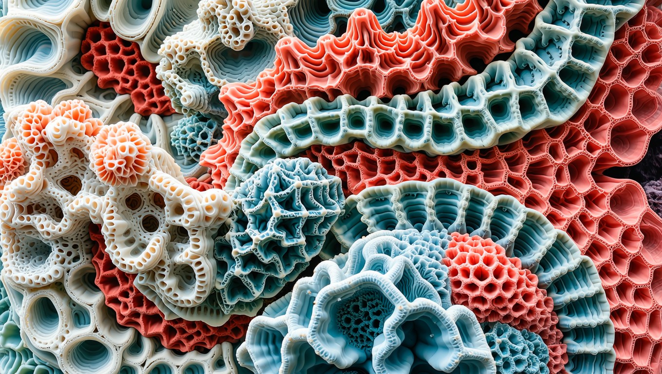 Free Organic Coral Pattern Image - Coral, Reef, Pattern | Download at ...