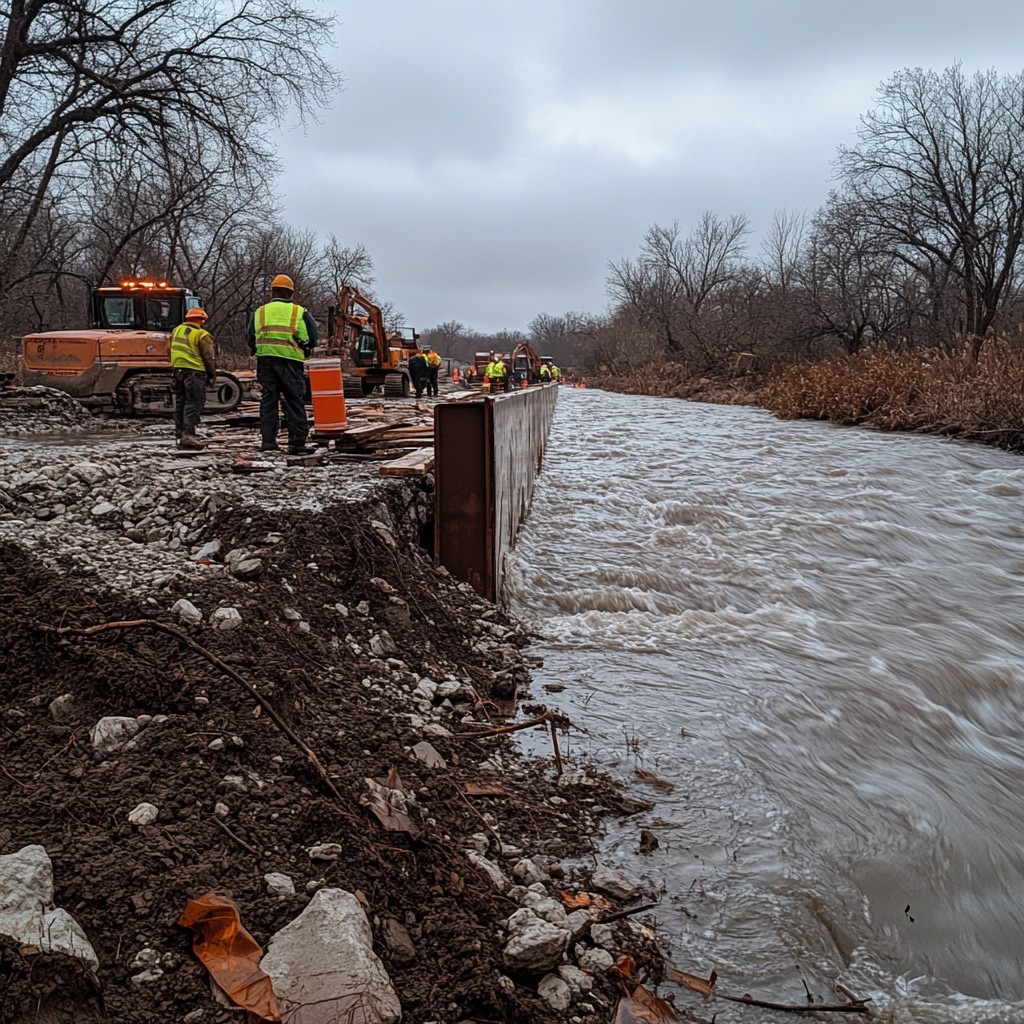 Free River Construction Work Image - Construction, Workers, River ...