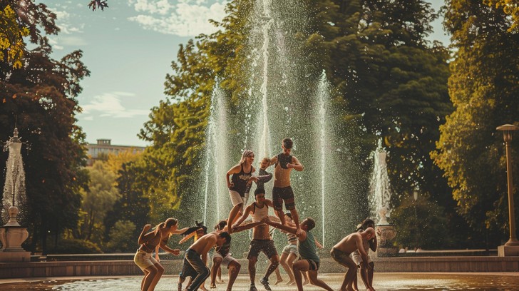 Free Dynamic Human Pyramid Image | Download at StockCake