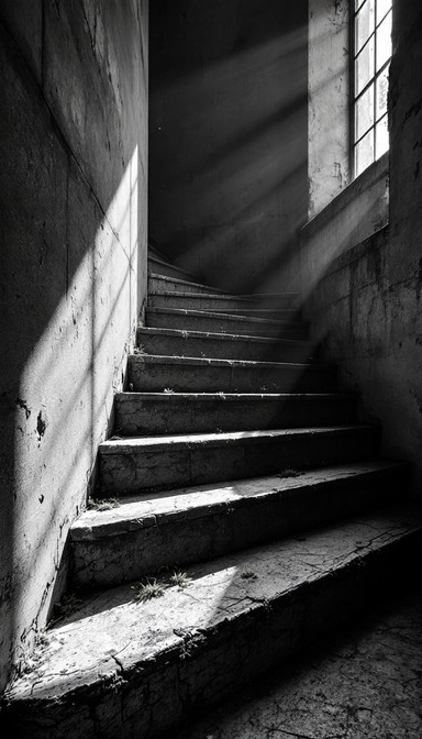 Two Shadows Stairs Free Mysterious Stairway Ascent Image - Stairs, Vintage, Noir ...