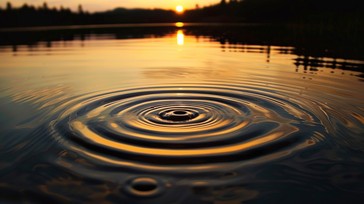 Red Sunset Ripple Free Ripple Sunset Serenity Image - Sunset, Water, Ripple | Download at ...