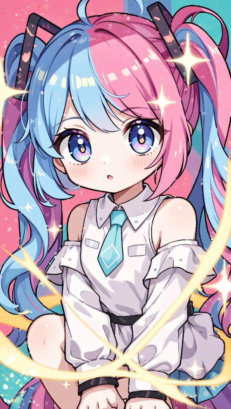 Free Magical Pixel Transformation Image - Anime, Chibi, Pixel ...