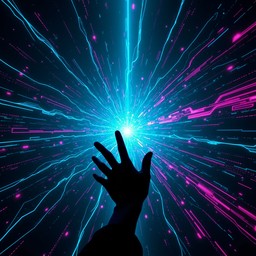 Free Digital Reality Convergence Image - Cyberpunk, Digital, Futuristic ...