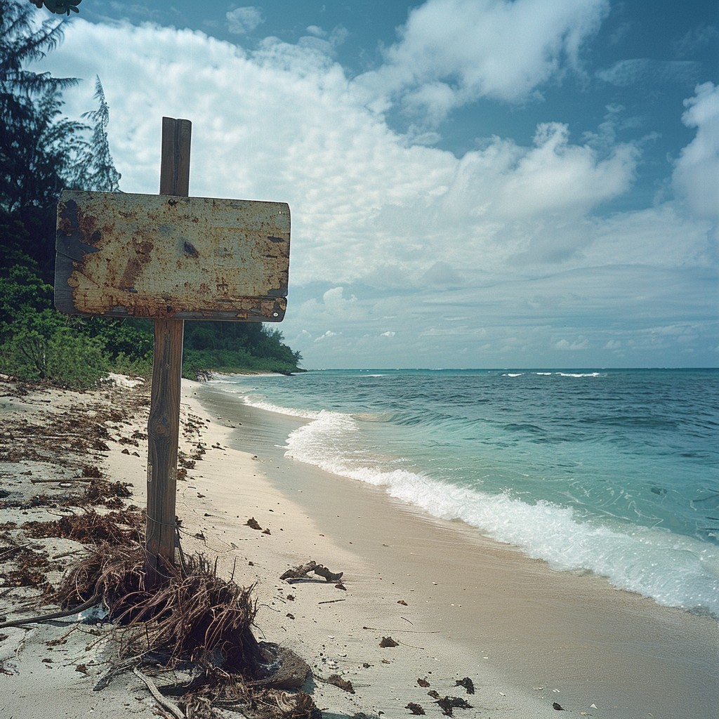 Free Beach Rustic Sign Image - Beach, Sign, Rusty | Download at StockCake