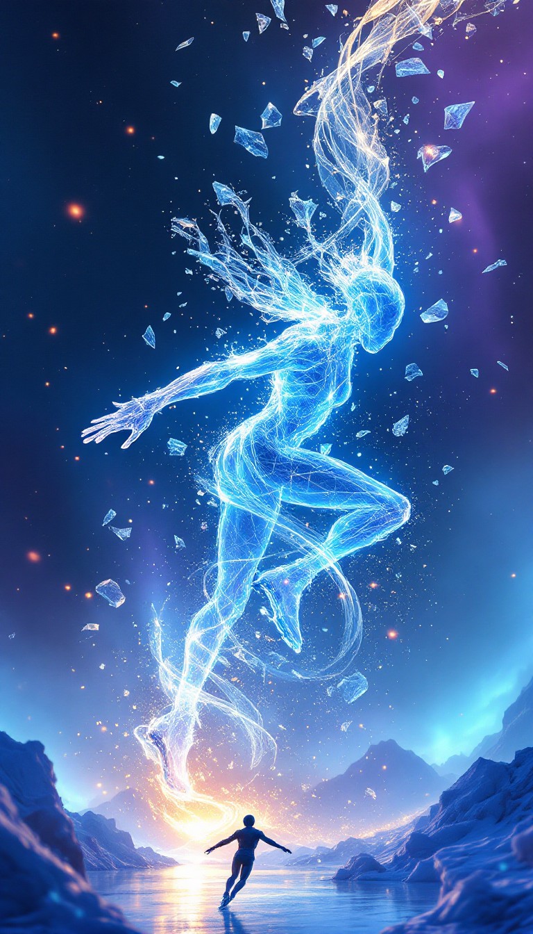Free Ethereal Skater Ascending Image - Ethereal, Magical, Crystalline ...