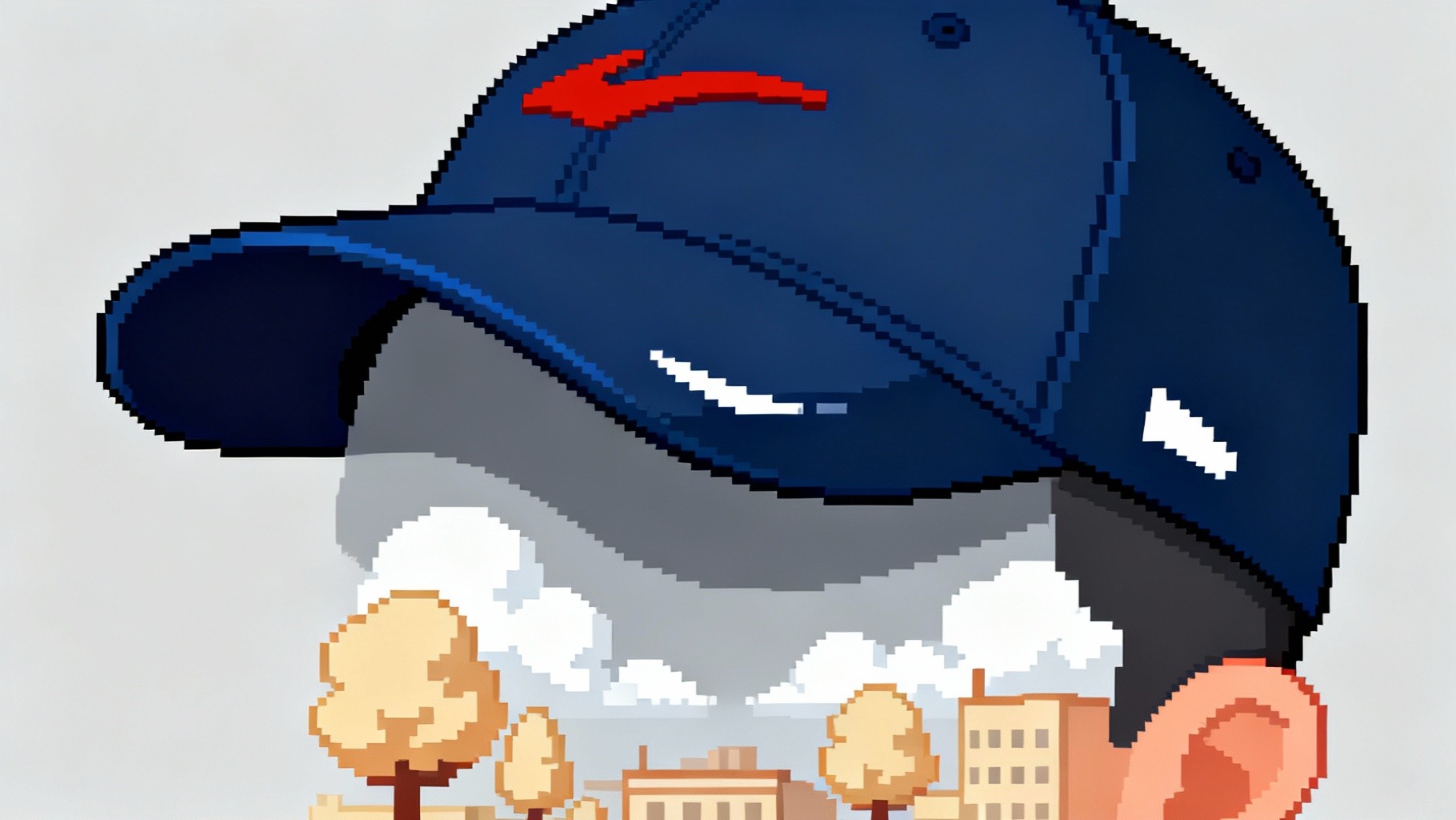 Free Tilted Cap Perspective Image - Pixel, Retro, Cap | Download at ...