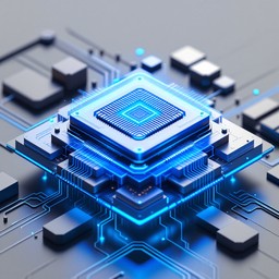 Free Glowing Processor Core Image - Processor, Technology, Circuit ...