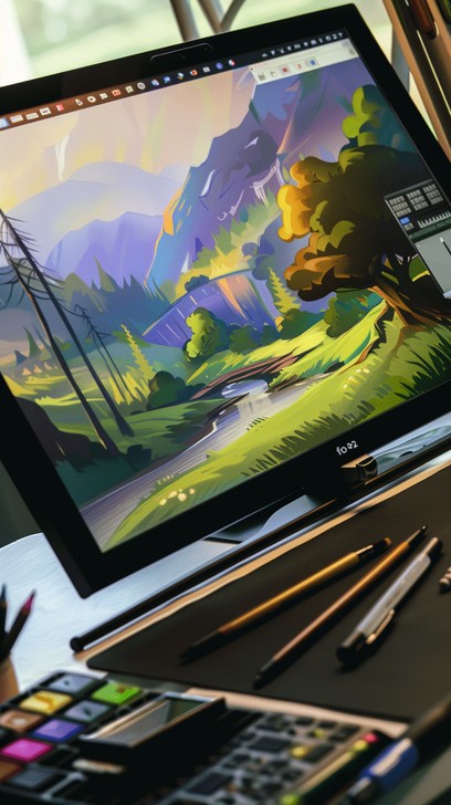 Free Digital Art Creation Image | Download at StockCake